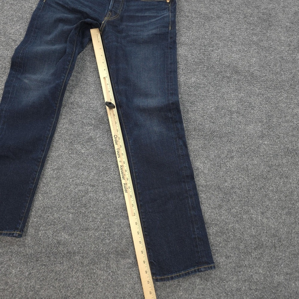 American Eagle Jeans Mens 29x31 Blue Denim Classic Selvedge AE77 Organic NEW - Picture 12 of 16